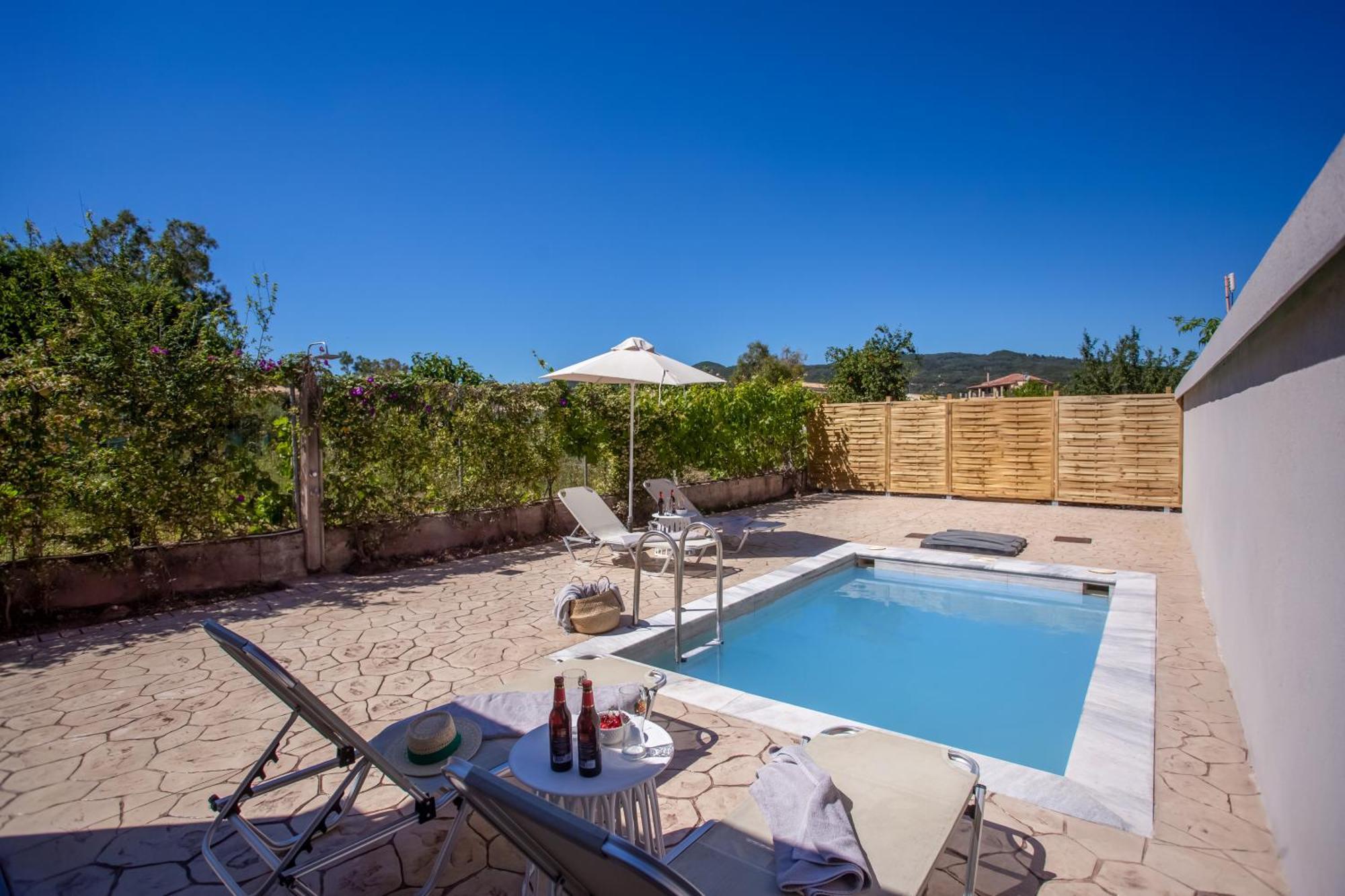 Cosmos Villas Angelina Agios Georgios  Bagian luar foto