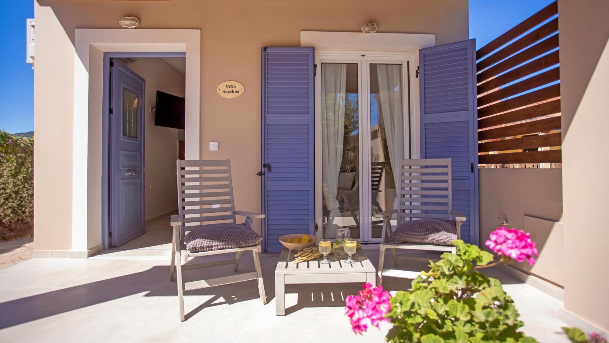 Cosmos Villas Angelina Agios Georgios  Bagian luar foto